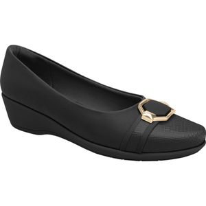 Sapatilha Anabela Ivone Médio Preto