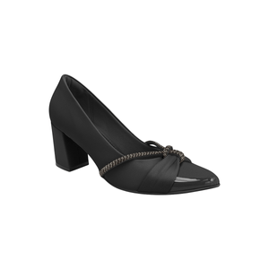 Scarpin Luiza Salto Alto Preto
