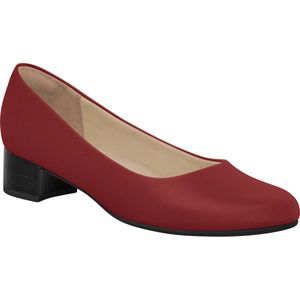 Scarpin Rita Salto Baixo Vermelho