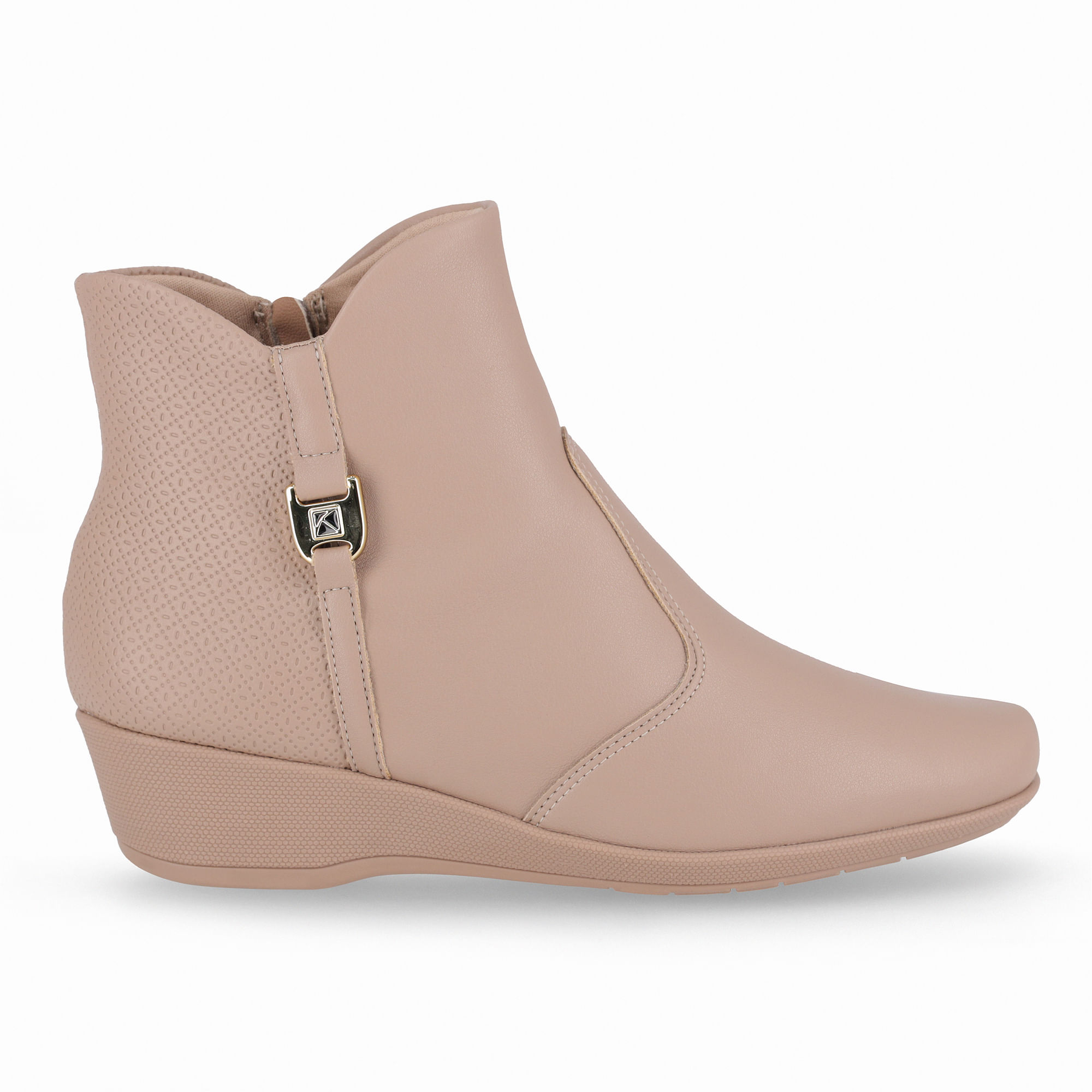 Bota Ivone Cano Curto Anabela Médio Fendi | Piccadilly