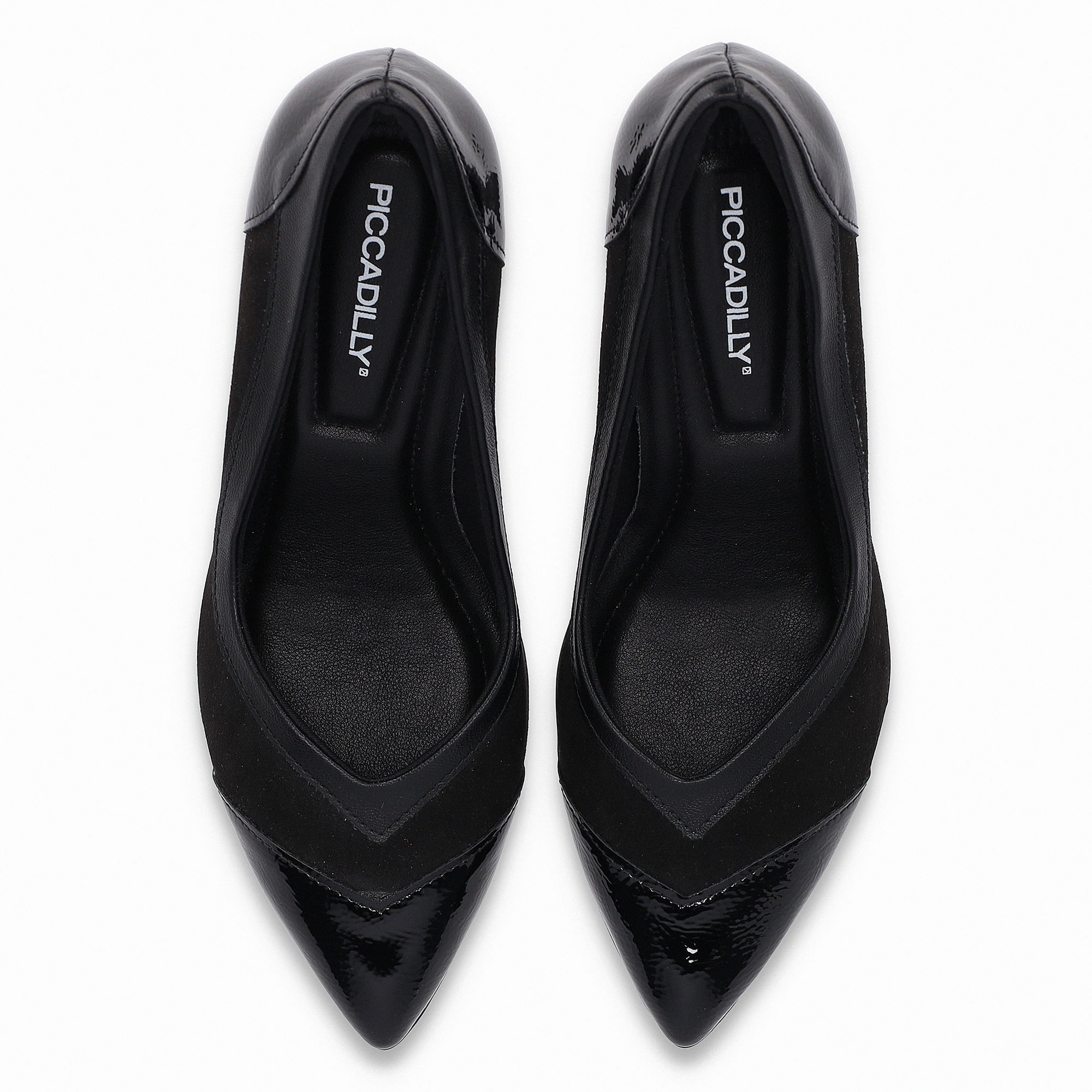 ex4-006 ポルンガda Scarpin Luiza Salto Alto Preto | Piccadilly