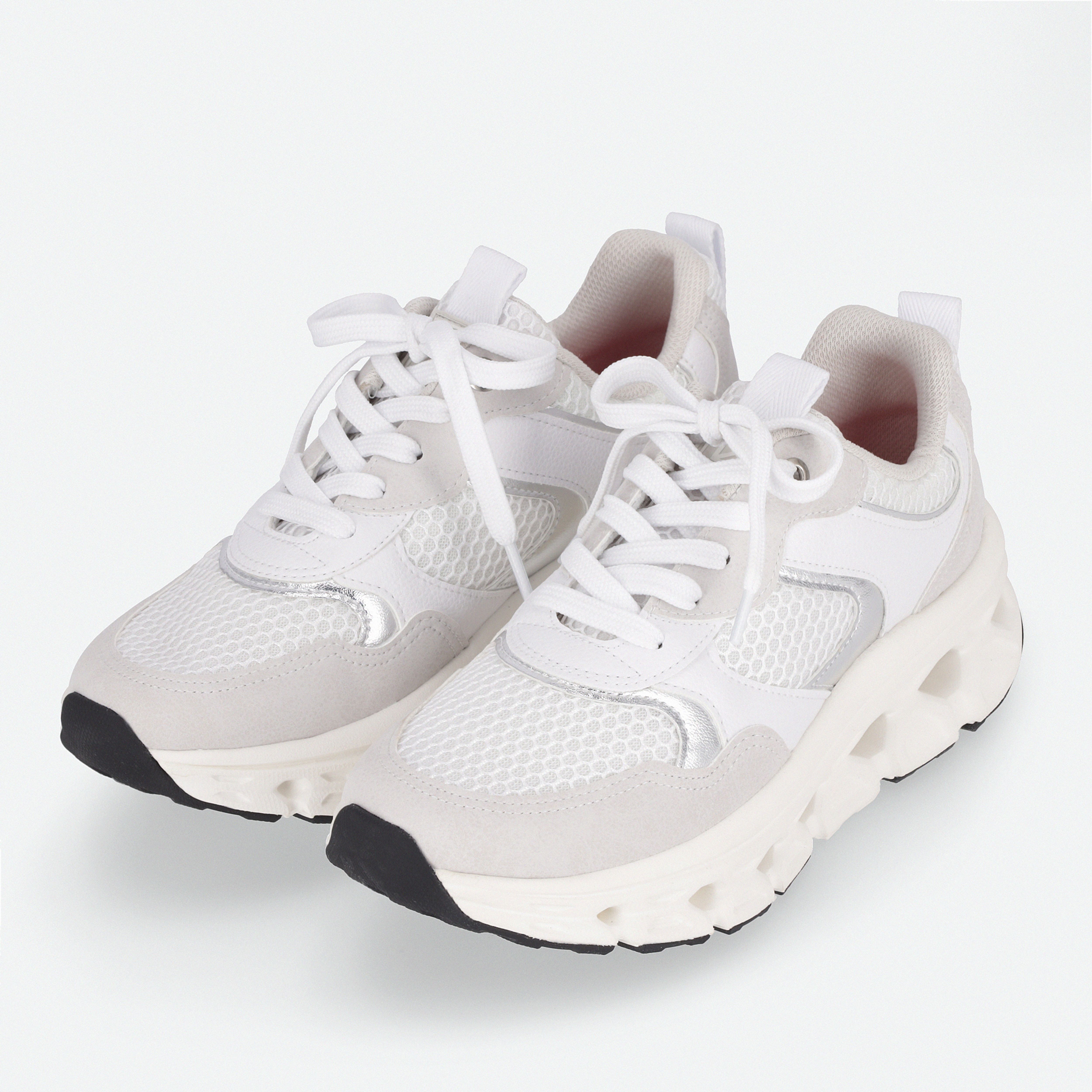 PICCADILLY MAXI TECH - Tênis Branco com Nevoa | Piccadilly