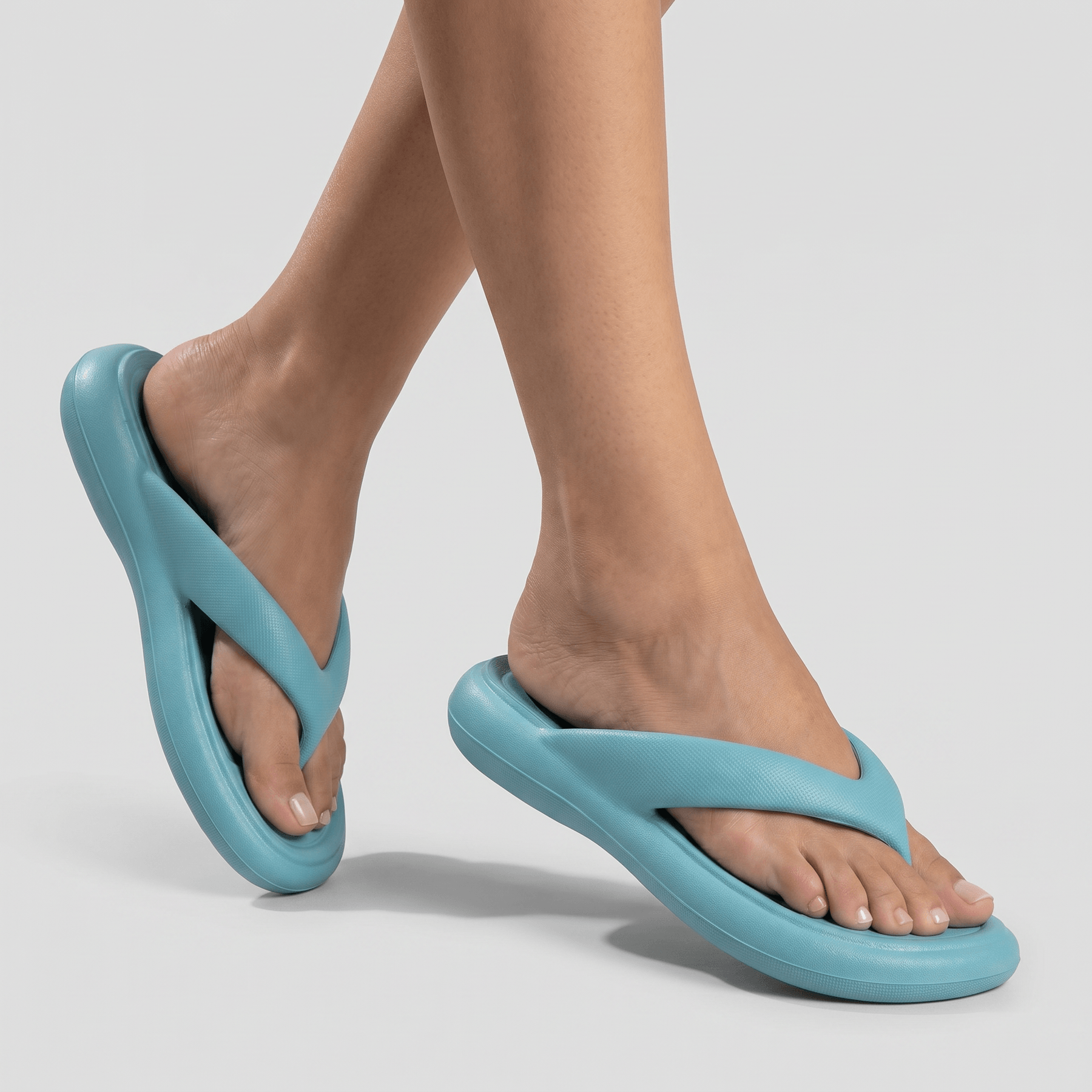 Chinelo Marshmallow Azul Denim | Piccadilly