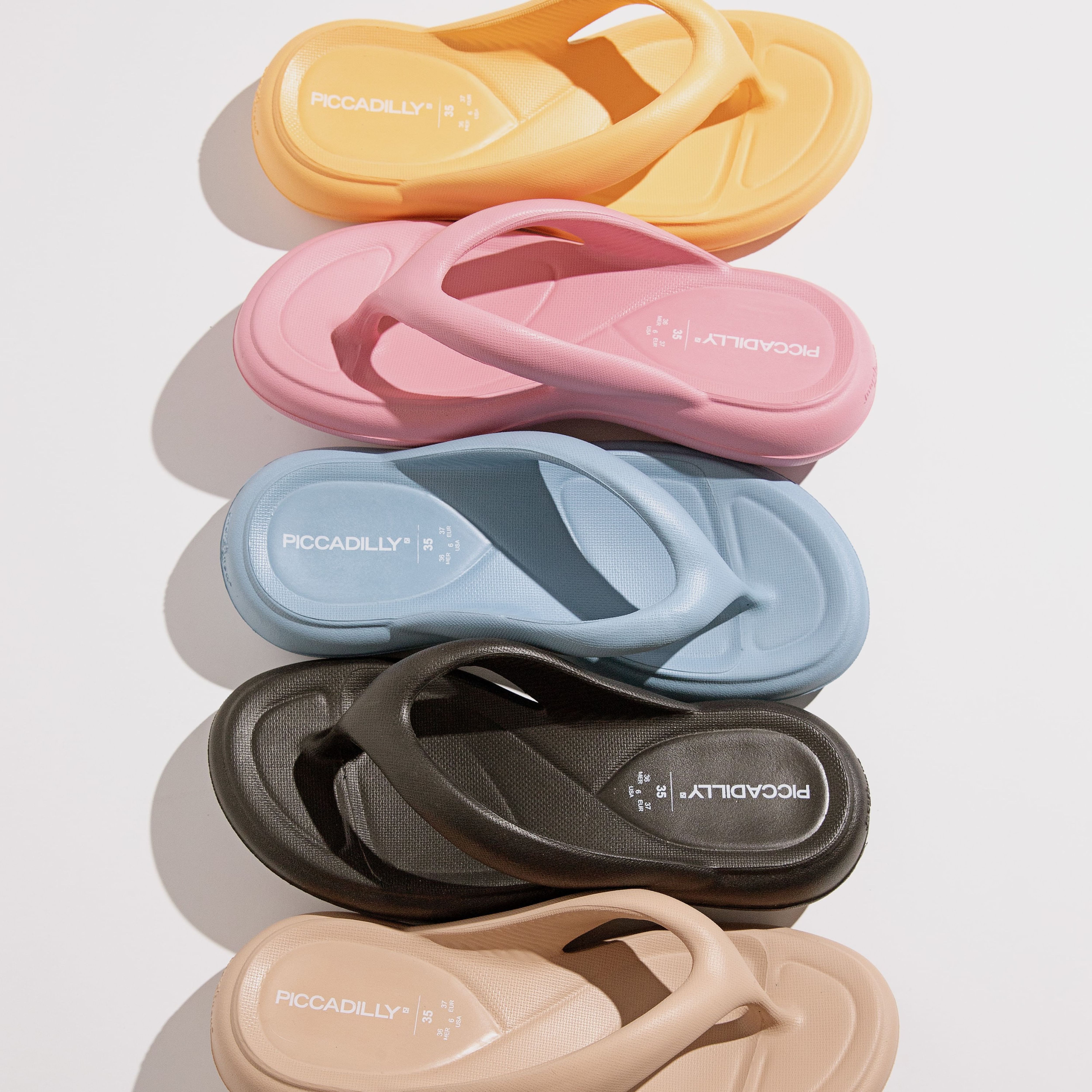 Chinelo Marshmallow Azul Denim | Piccadilly